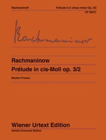 Rachmaninov: Prelude in C sharp minor Opus 3/2 for Piano published by Wiener Urtext